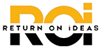 Graphic element representing return on investment concept